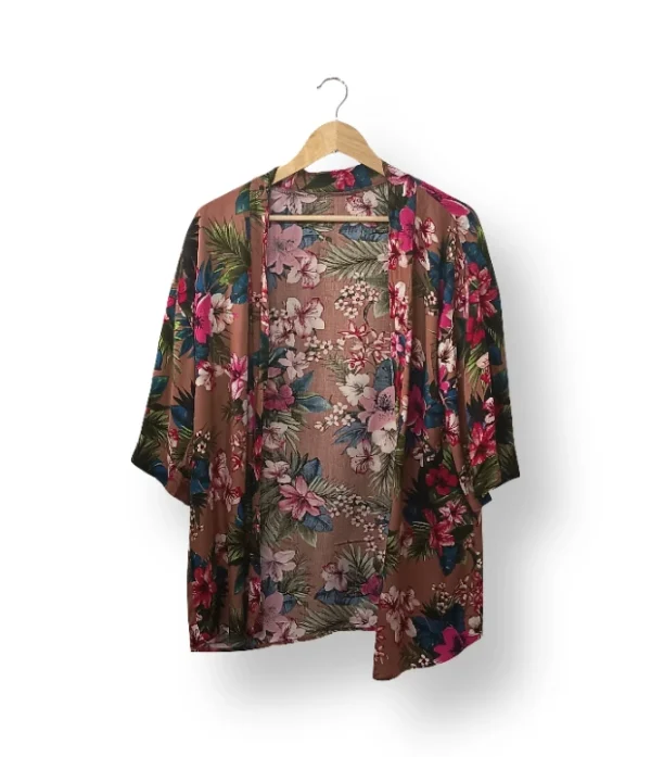 IMG_20251021_152215 Kimono floral tropical - Talla única