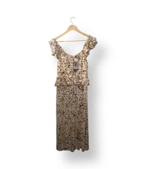 Vestido largo estampado Sofía Vergara -Talla S