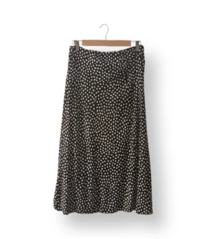 IMG_20251021_155233 Falda negra con lunares blancos - Talla M