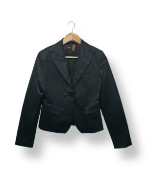 Blazer satinado negro Toi&Moi - Talla M