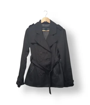 Trench negro ATTR@TTIVO, talla M