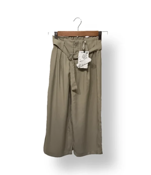 Pantalón culotte ZARA Kids beige talla 7 años (nuevo con etiqueta)
