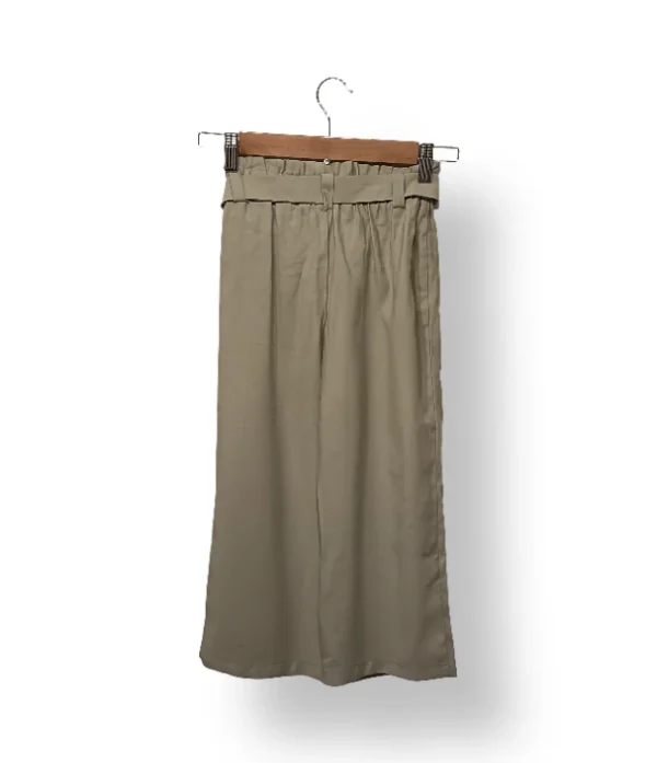 Pantalón culotte ZARA Kids beige talla 7 años (nuevo con etiqueta)