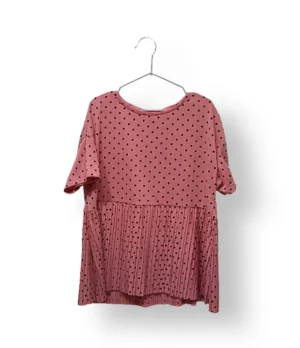 Vestido/top rosa con lunares ZARA Kids talla 10 años (nuevo con etiqueta)