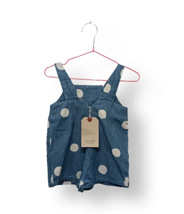 Jumper denim con lunares ZARA Baby talla 6-9 meses (nuevo con etiqueta)