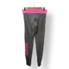 Calza PINK gris con pretina rosada