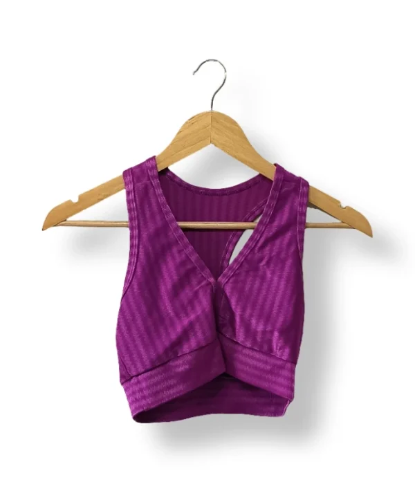 Top deportivo morado Fashion Legging – Talla S/M