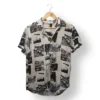 Camisa estampada Lurvy manga corta-Talla S