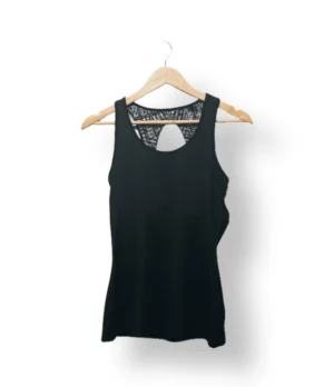 Top deportivo negro Crivit-Talla S
