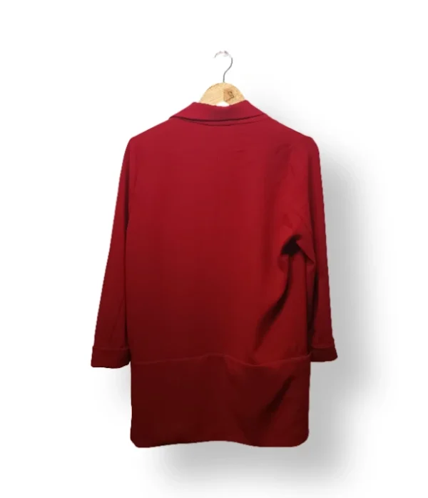Tapado largo rojo – Talla M/L (estimada)