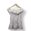 Enterito Short Strapless Blanco (Talla S) 