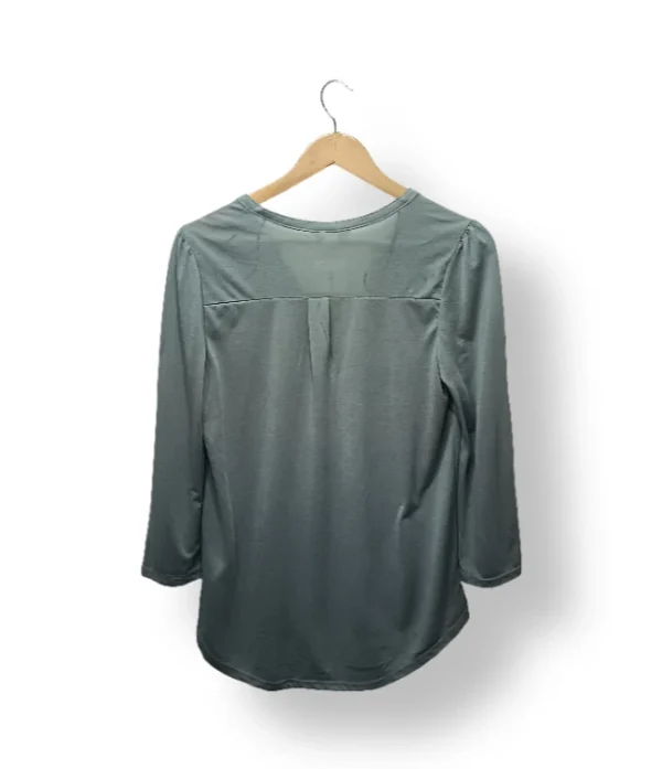 Blusa H&M celeste soft, talla S (Nueva)