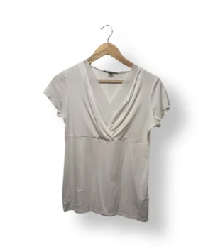 Blusa Esprit Blanca Cruzada – Talla S