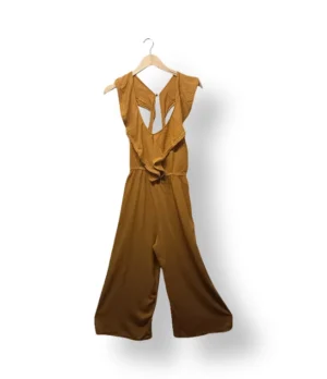 Enterito  mostaza con volantes Xhilaration – Talla S/M