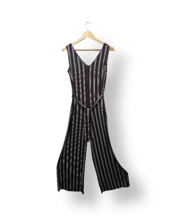 IMG_20251123_195805 Enterito negro rayado Max Studio – Talla S/M