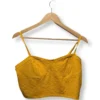 Top Bordado Amarillo Ralph Lauren – Talla L (NUEVO CON ETIQUETA)