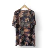Kimono Estampado Floral Nicopoly – Talla M/L (Nuevo con Etiqueta)