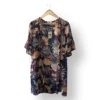 Kimono Estampado Floral Nicopoly – Talla M/L (Nuevo con Etiqueta)