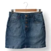 Falda denim azul con botones frontales – Esmara, Talla 36/38
