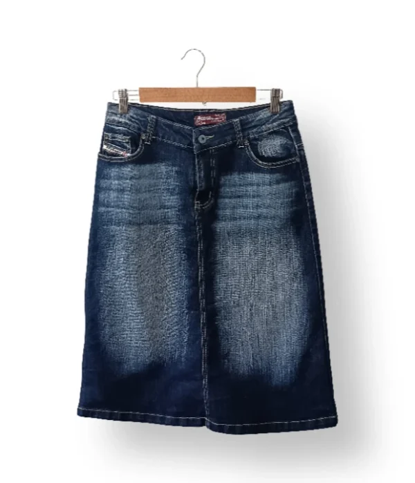 Falda denim midi GO GO Fashion – Talla L